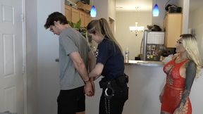 Oliver Is Busted By Officer Autumn and Undercover Chloe Houston 4k + Download