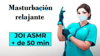 Spanish JOI ASMR voice for masturbation and relax. Expert teacher.