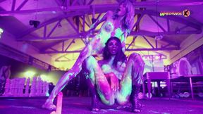 Electrifying ragers intensify - chicks get ravaged &mdash;  howl in ecstasy