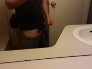 Soft cock swinging