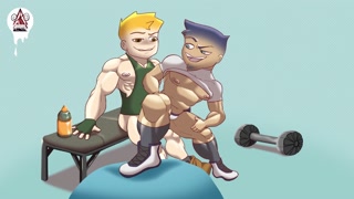 Fucking in the Gym with the Instructor