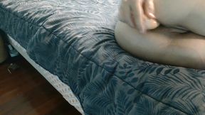 Amateur GF sucks cock and shows big tits