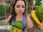 Nasty Chick Francis Restrepo Interracial Fuck With Brown Cock - CARNE DEL MERCADO