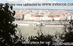 Czech slut suzy fox pussy stuffed and facialed outdoors