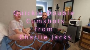 Double cum quickie with Charlie Jacks and Jacki Love (1080p)