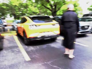 X-Rated Outtakes - Sexy Flash in the Panties - mother I'd like to fuck Parker Skyes