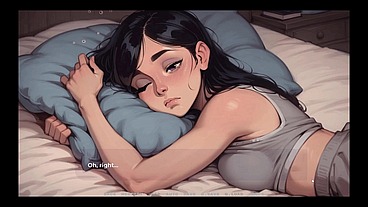My New Girlfriend [ TABOO Hentai Game ] Ep.33 cute GF is SEXTING with her BEST FRIEND !