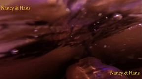 Sexo en el jacuzzi. Nancy y Hans. Gopro. Grabado bajo el agua.