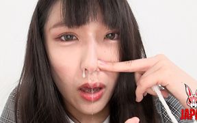 Kanon Yuzuki - Looking Where You Shouldn’t (nose and Mucus in Full Detail)