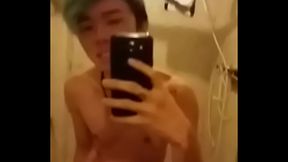 Asian Guy Slowly Masturbates in Sensual Gay Solo Session