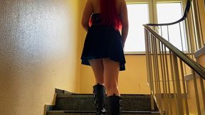 redhead big boobs hairy pussy