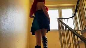 redhead big boobs hairy pussy