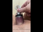 MoaninLisa98 Gets Off With A Pussy Pump While Stroking Her Clit