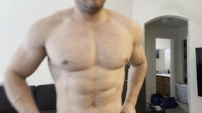 just flexing and breathing