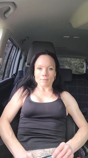 Public Agent: Sexy Tattoo Girl Dogging and Squirting in the Countryside