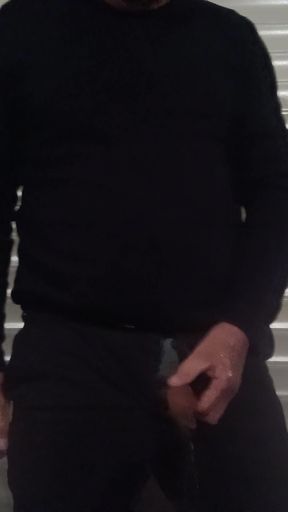 Was desperate to pee!