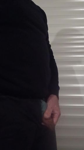 Was desperate to pee!