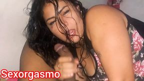 Stepsister and Best Friend's Girlfriend Loves to Sip My Milk