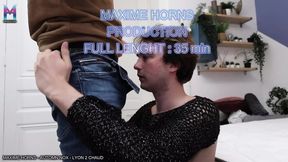 Threesome Caged Sucker Gets His Ass Destroyed and Swallows My Cum