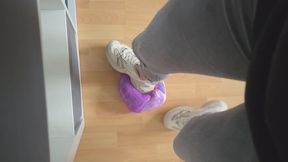 Crushing the water wing with My Shoes