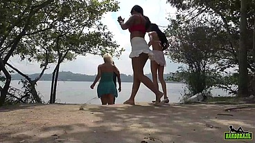 Orgia e putaria na Ilha - Ed Junior - Loupan - Polly Petrova - Amanda Souza - Mirella Mansur