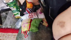 Desi sister in law fucked by husband brother with cream pie and hard fuck