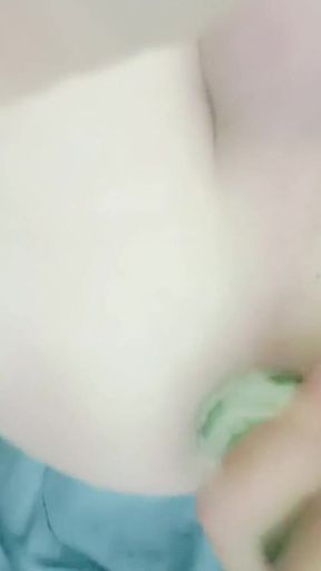 Anal Foam Comes Out From so Much Insertion and Removal