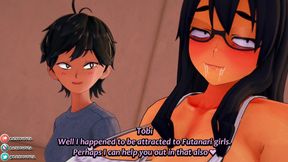 Femboy Tobi is Teacher's Favorite Student - 3D Koikatsu Iwara Porn Animation