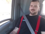 work cumshot in truck