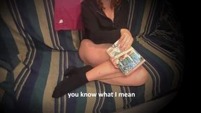 Italian MILF gives a memorable and sloppy blowjob