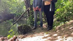 Mature MILF Sucks boyfriend′s Dick🌭 In Amazing Handjob