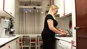 Old big cock in sexy babe