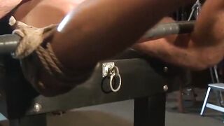 Bondage Bound Domination - Ball Stretching with Fetish Fantasy