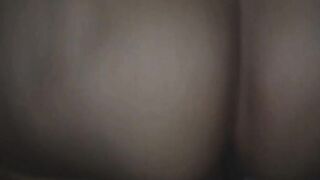 Chubby Rich Booty does it inside the dark and they