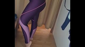 Trying on tight and sexy clothes in the dressing room, my husband wants me a real slut dressed - karina and Lucas