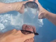 Pumping cock in my Pool.