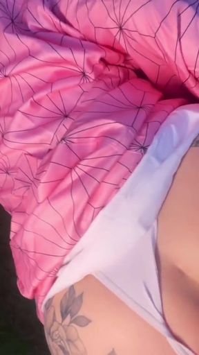 Captivating moment from &quot;Kimetsu no yaiba hentai Nezuko (Demon slayer porn)&quot;