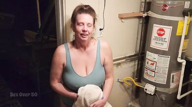 A Lonely MILF seduces a young man who rents her basement apartment. "The landlady" Part 1