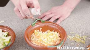 ”Cute blonde  milf Hyley Winters is orally pleasured & ravaged in live show”