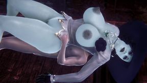 Alcina Dimitrescu Spooning on Top - Resident Evil Village