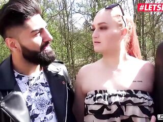 Bums Bus - German RedHead Scarlett Scott Coarse Sex In The Sex Bus