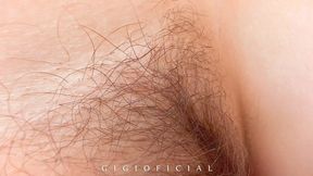 Shorties: 18 years old girl has got pretty hairy bush