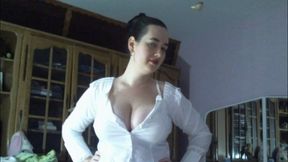 A very exclusive, long video of mine, Mesmerizing seduction, dynamic music, strip tease, tits, pussy play, masturbating, ass fingering, It was a custom video