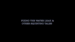 fixing the water leak & other squirting  tales (4 scenes)