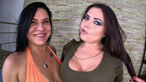 uma rabuda e uma bucetuda e tudo acabou em farra com rolada no rabo das duas - pamela pantera - thiara fox