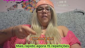 Brazilian BBW Goddess MILF Maya3ee Gym SPH JOI – Lockeroom Micro-Dick Humiliation Countdown
