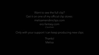 Melisa Mendini Ero-Fantasy Teaser Loving my toys