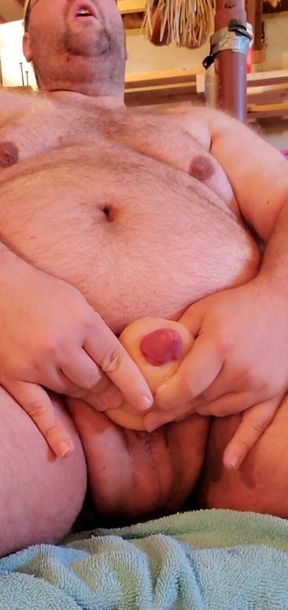 Being Naughty in the Basement and Playing with a Sex Toy #2