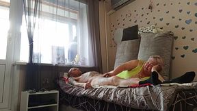 Stepmom gives me filthy headjob &mdash;  her mouth filled with hardon