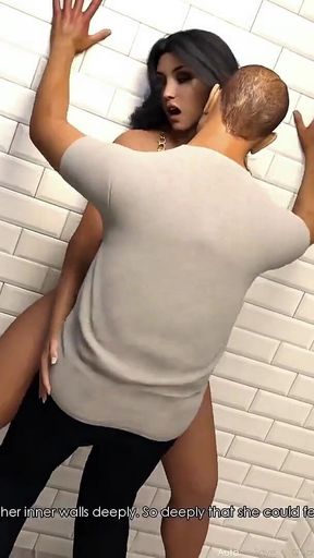 Anna Exciting Affection #29 - Anna Public Toilet Fucking